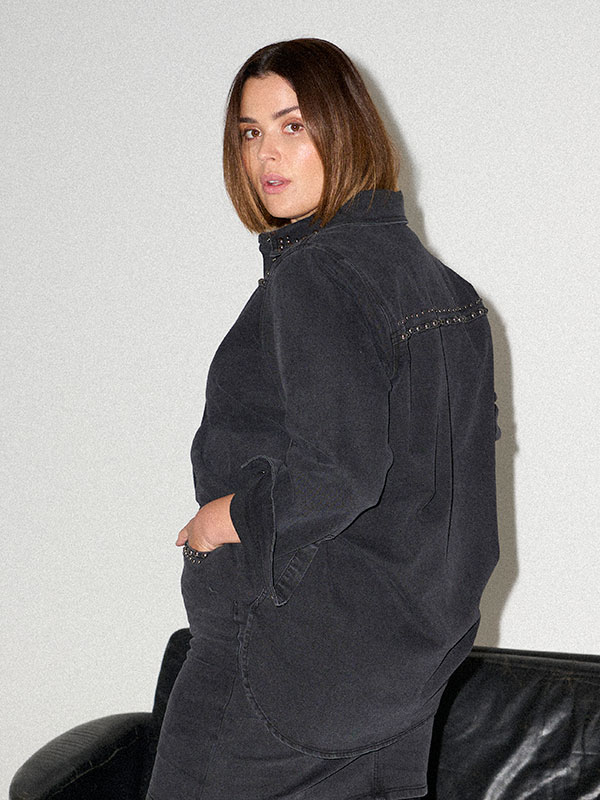 KCLOULA - Plus Size Jacka fra Kaffe Curve