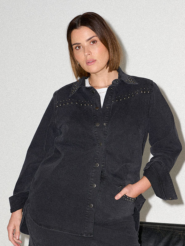 KCLOULA - Plus Size Jacka fra Kaffe Curve