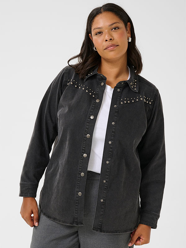KCLOULA - Plus Size Jacka fra Kaffe Curve