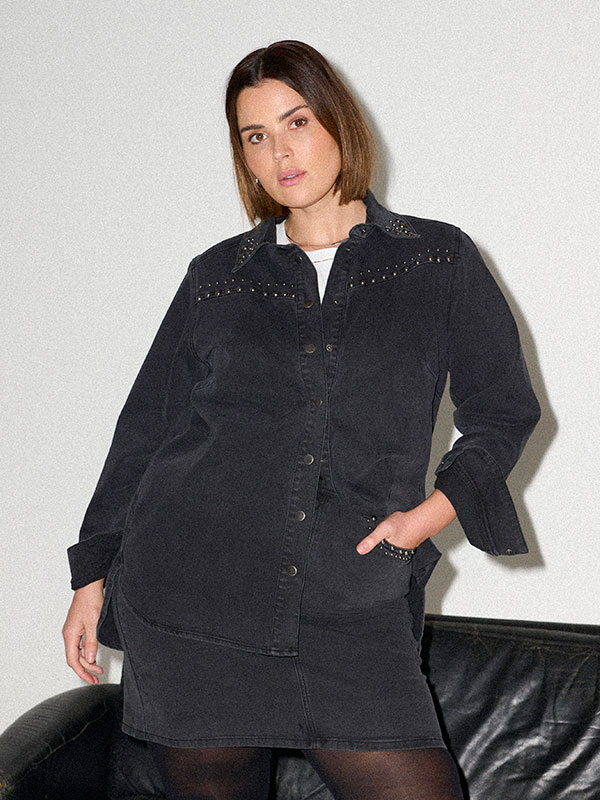 KCLOULA - Plus Size Kjol fra Kaffe Curve