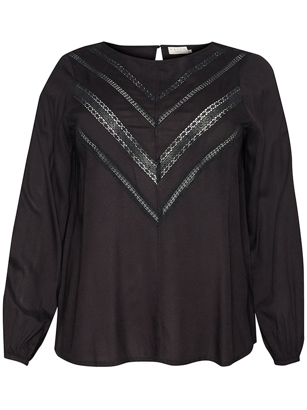 KCELINA - Plus Size Blus fra Kaffe Curve