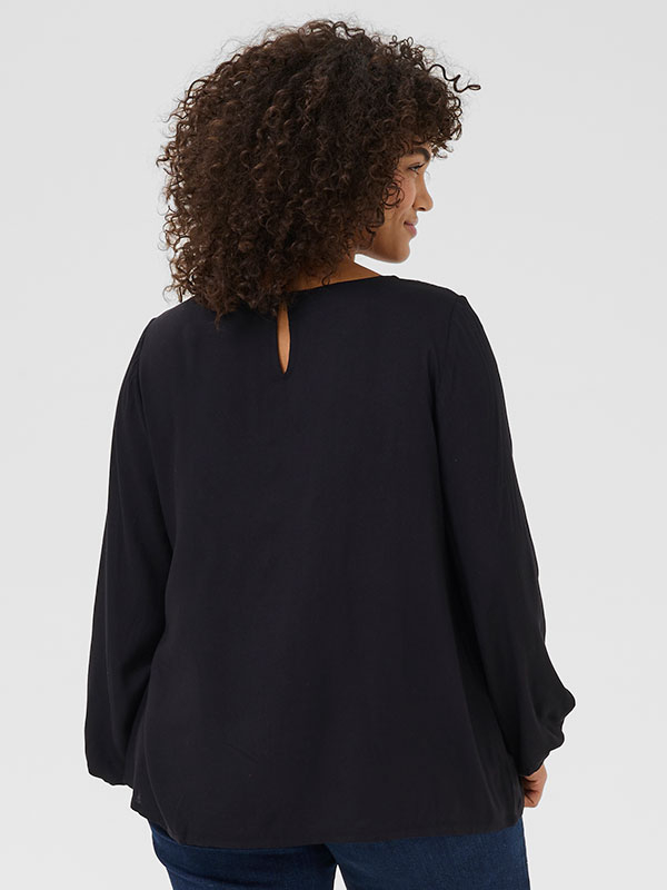 KCELINA - Plus Size Blus fra Kaffe Curve
