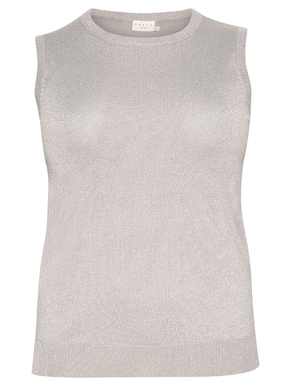 KCREGITTA - Plus Size Väst fra Kaffe Curve
