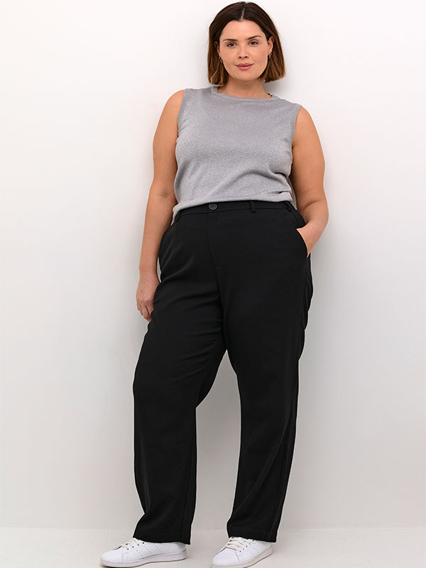 KCREGITTA - Plus Size Väst fra Kaffe Curve