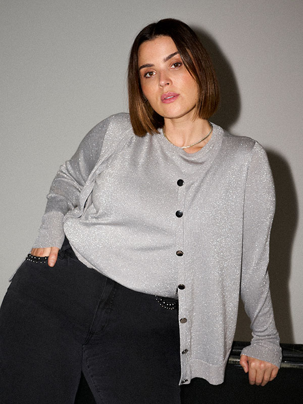 KCREGITTA - Plus Size Väst fra Kaffe Curve