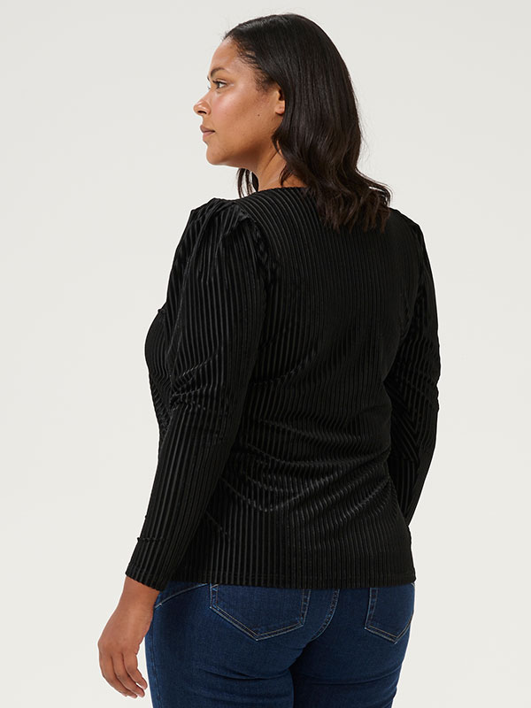 KCCACANNA - Plus Size Blus fra Kaffe Curve