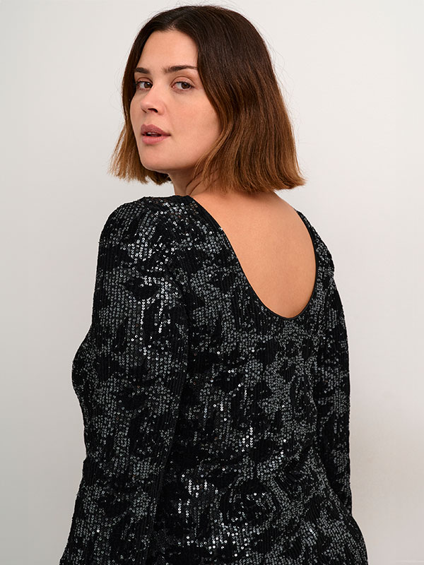 KCBRIT - Plus Size Klänning fra Kaffe Curve