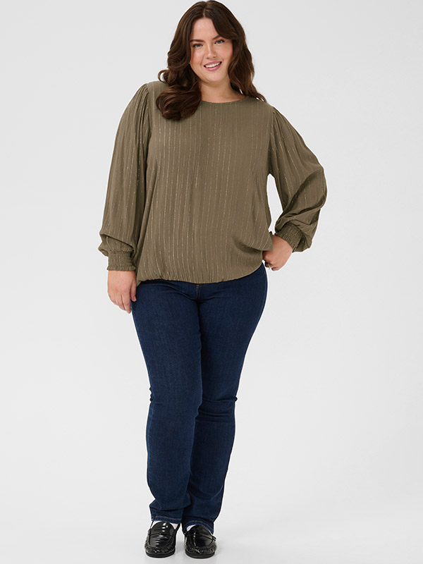 KCLIO - Plus Size Blus fra Kaffe Curve