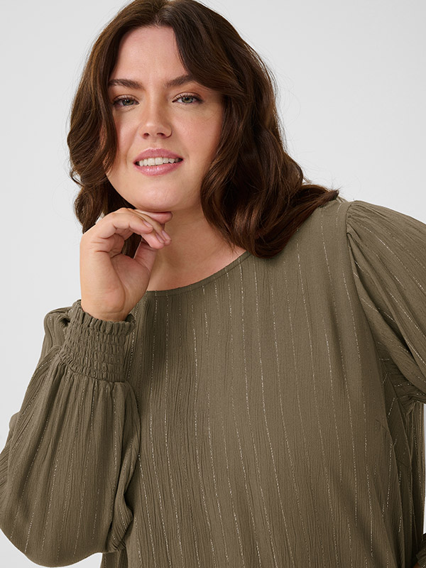 KCLIO - Plus Size Blus fra Kaffe Curve