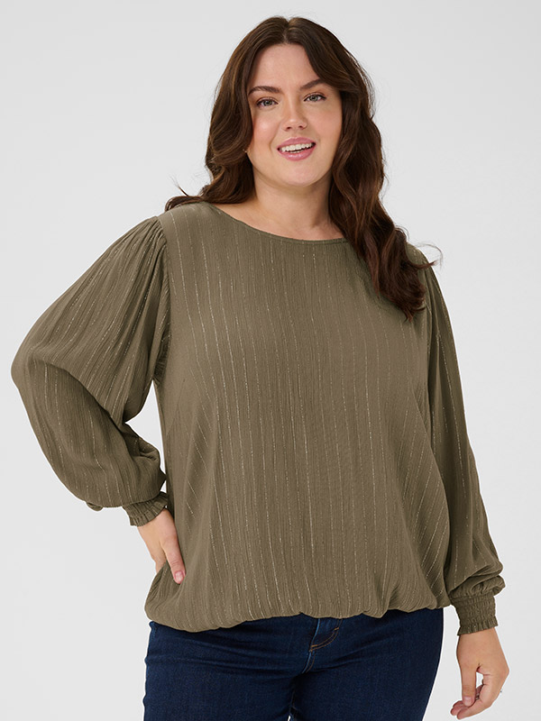 KCLIO - Plus Size Blus fra Kaffe Curve