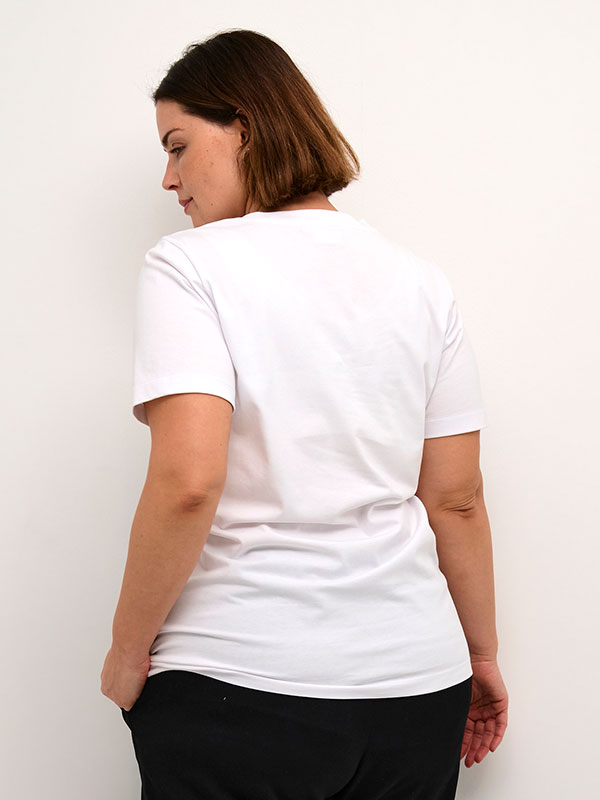 KCVIANA - Plus Size T-shirt fra Kaffe Curve