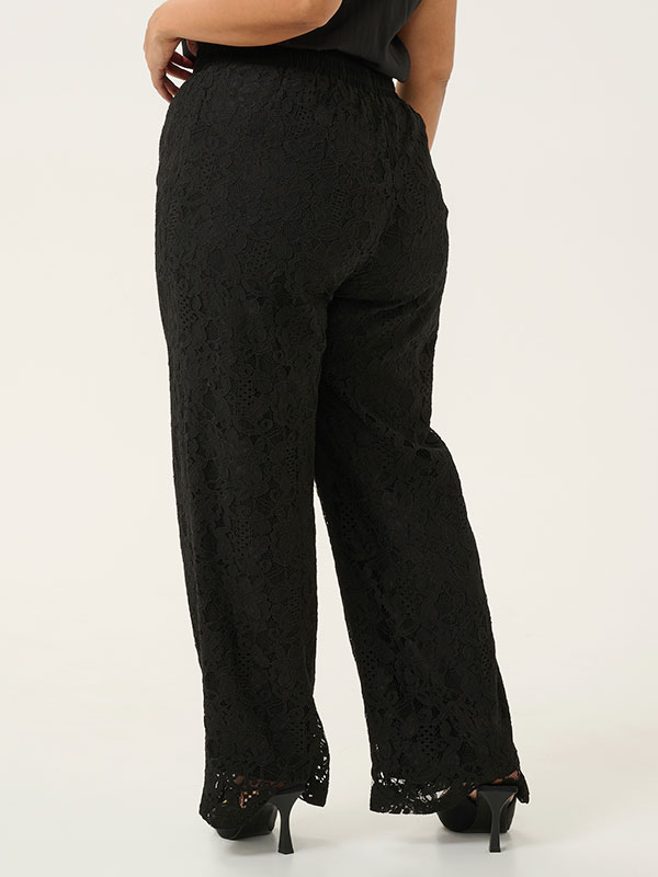 KCNELINA - Plus Size Byxor fra Kaffe Curve