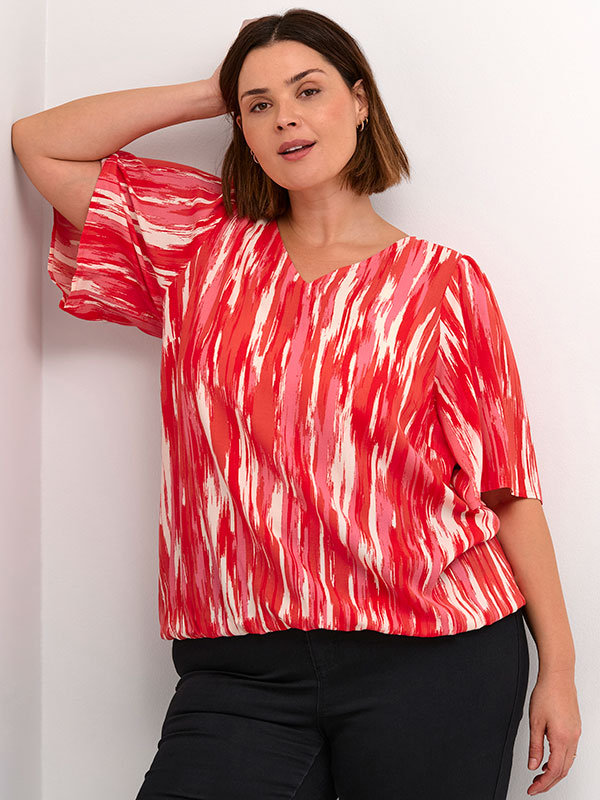 KCADRIANA - Plus Size Blus fra Kaffe Curve