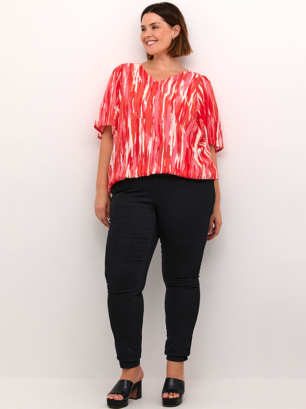 KCADRIANA - Plus Size Blus fra Kaffe Curve