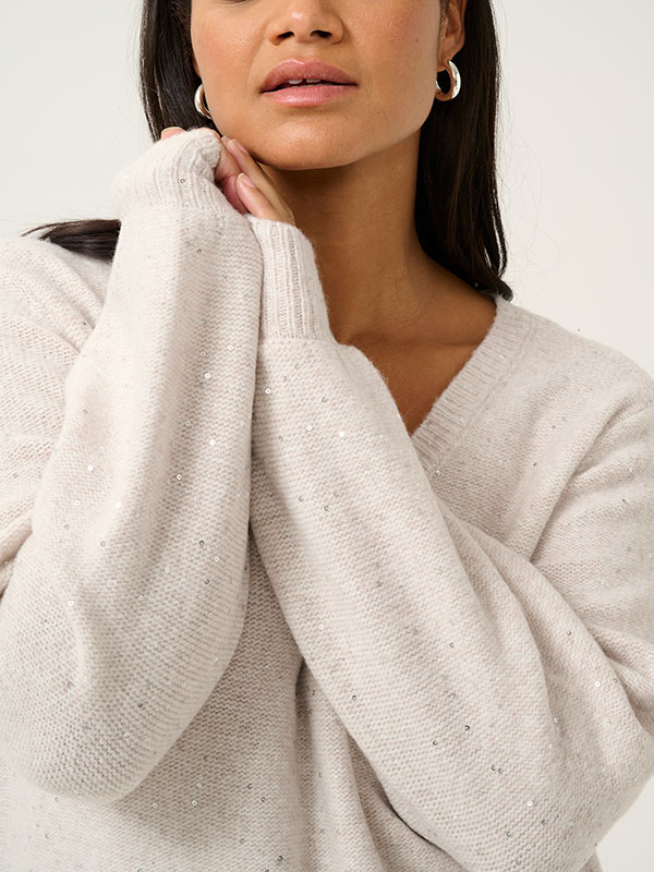 KCLUELA - Plus Size Tröja fra Kaffe Curve