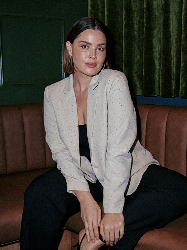 KCBETTY - Plus Size Kavaj fra Kaffe Curve