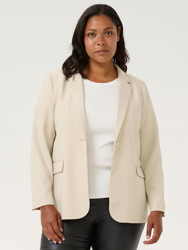 KCBETTY - Plus Size Kavaj fra Kaffe Curve