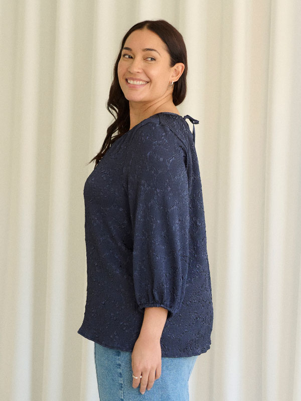 KCLAUREEN - Plus Size Blus fra Kaffe Curve