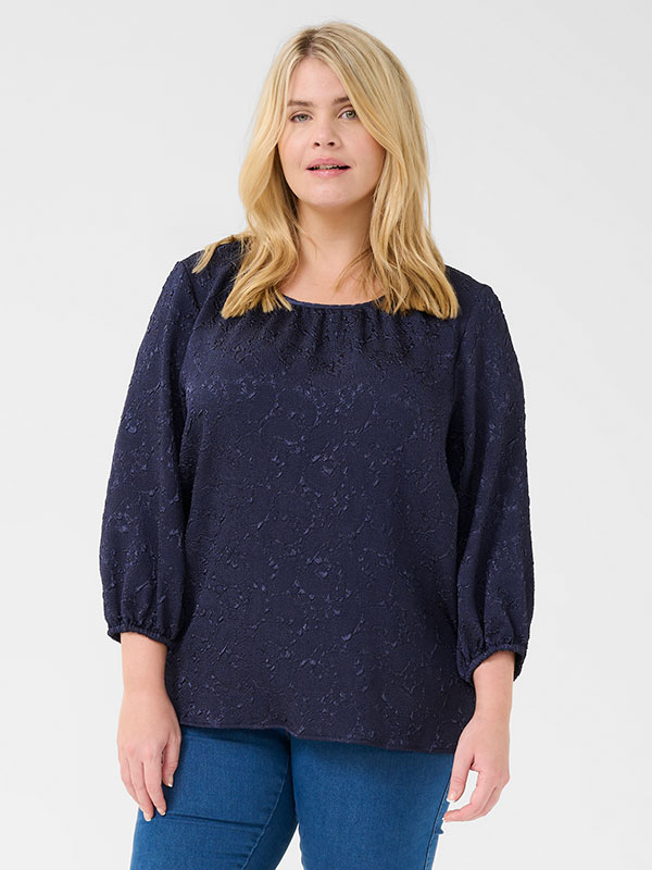 KCLAUREEN - Plus Size Blus fra Kaffe Curve
