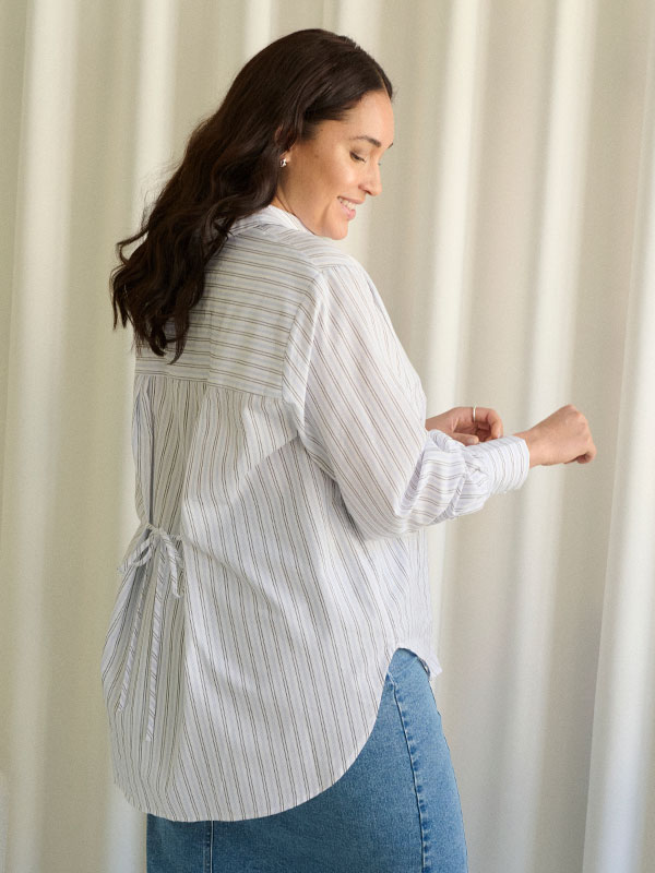 KCSELINA - Plus Size Skjorta fra Kaffe Curve