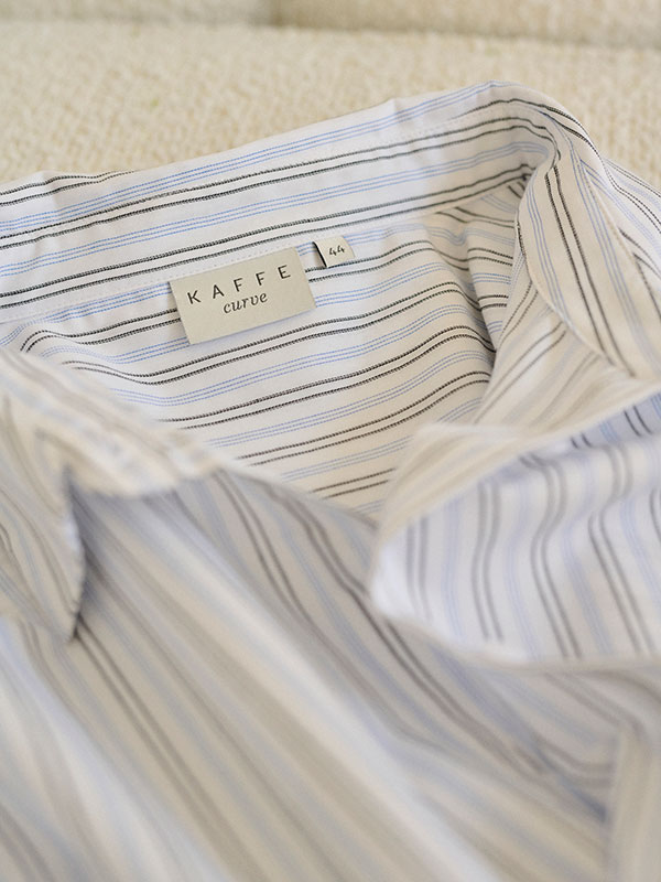 KCSELINA - Plus Size Skjorta fra Kaffe Curve