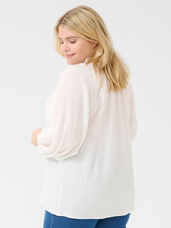 KCLINNA - Plus Size Blus fra Kaffe Curve
