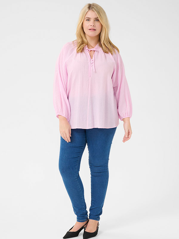 KCLINNA - Plus Size Blus fra Kaffe Curve