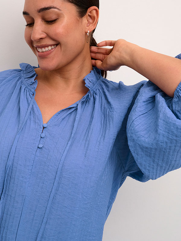 KCLINNA - Plus Size Blus fra Kaffe Curve