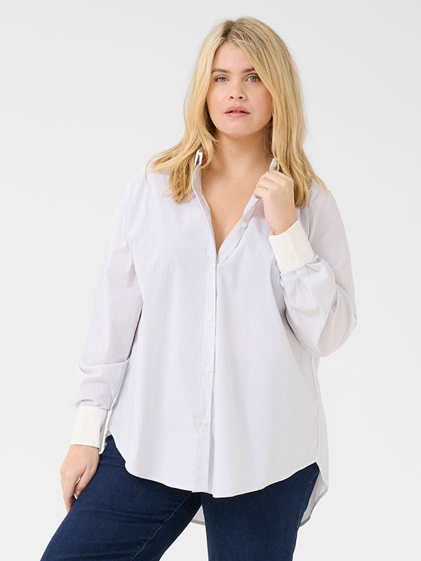 KCSUSIE - Plus Size Skjorta fra Kaffe Curve
