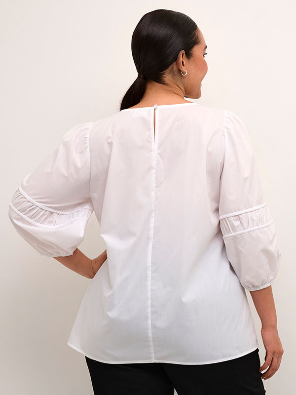 KCELINA - Plus Size Blus fra Kaffe Curve