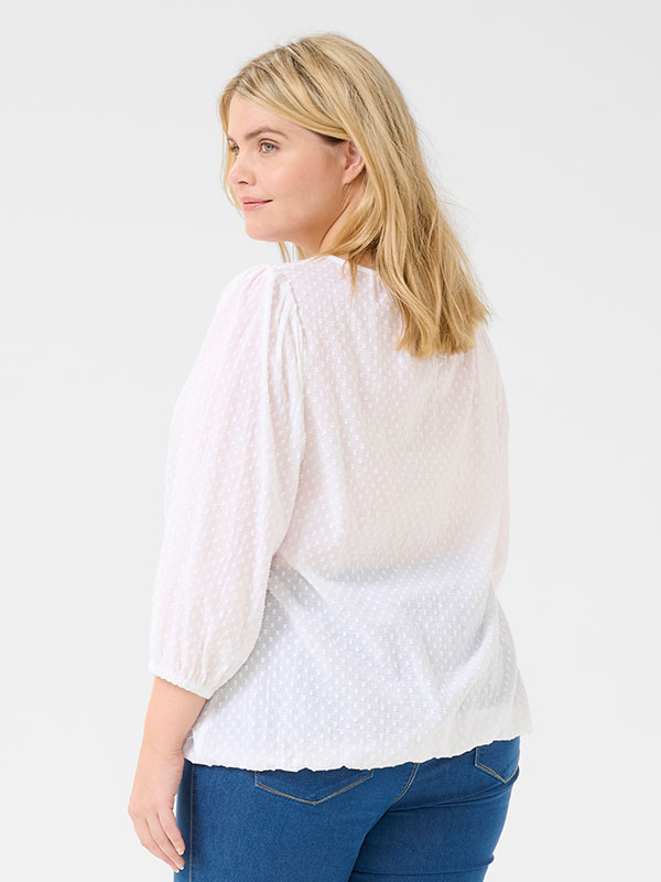 KCRORY - Plus Size Blus fra Kaffe Curve