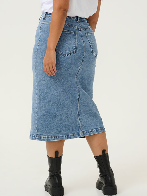 KCTHURA - Plus Size Kjol fra Kaffe Curve