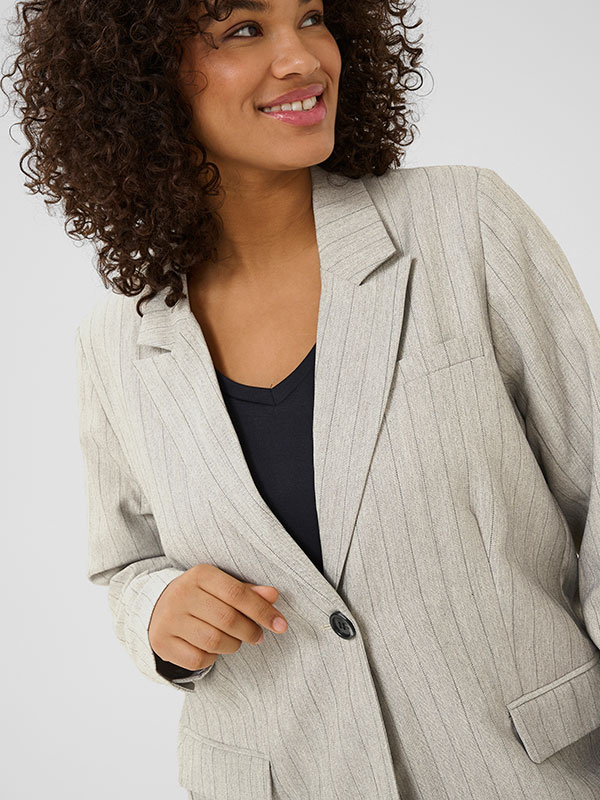 KCKAJA - Plus Size Kavaj fra Kaffe Curve