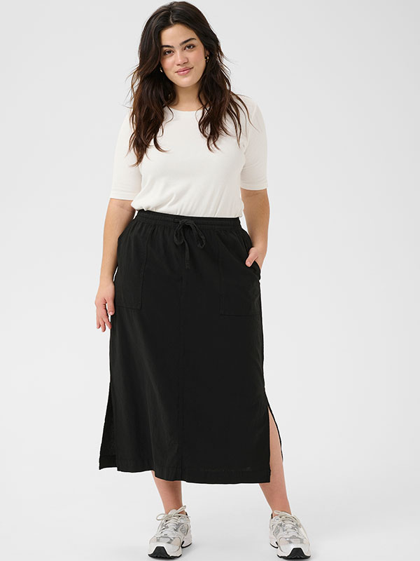 KCNANA - Plus Size Kjol fra Kaffe Curve