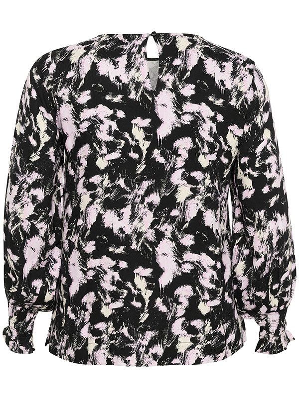 KCLURANA - Plus Size Blus fra Kaffe Curve