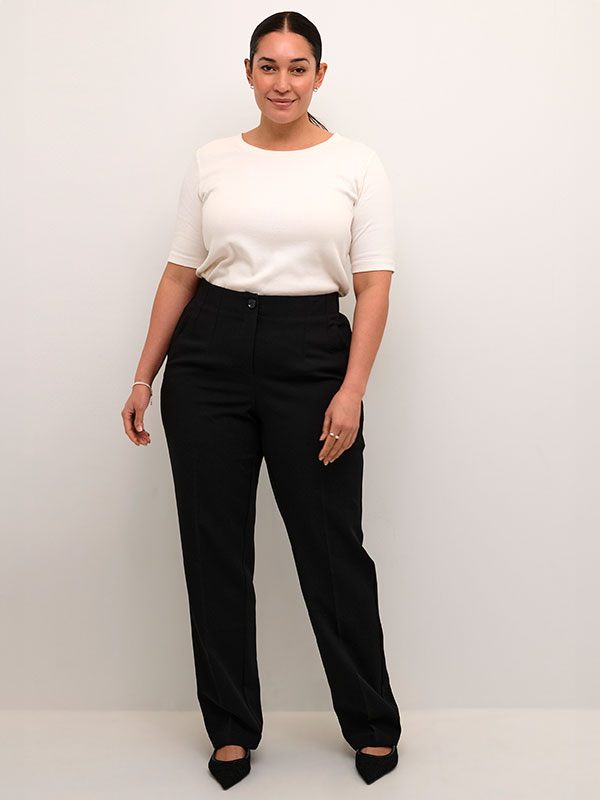 KCELIA - Plus Size Byxor fra Kaffe Curve