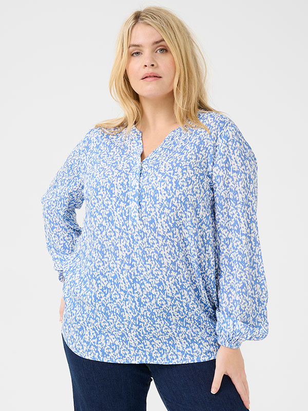 KCMAHLENA - Plus Size Blus fra Kaffe Curve