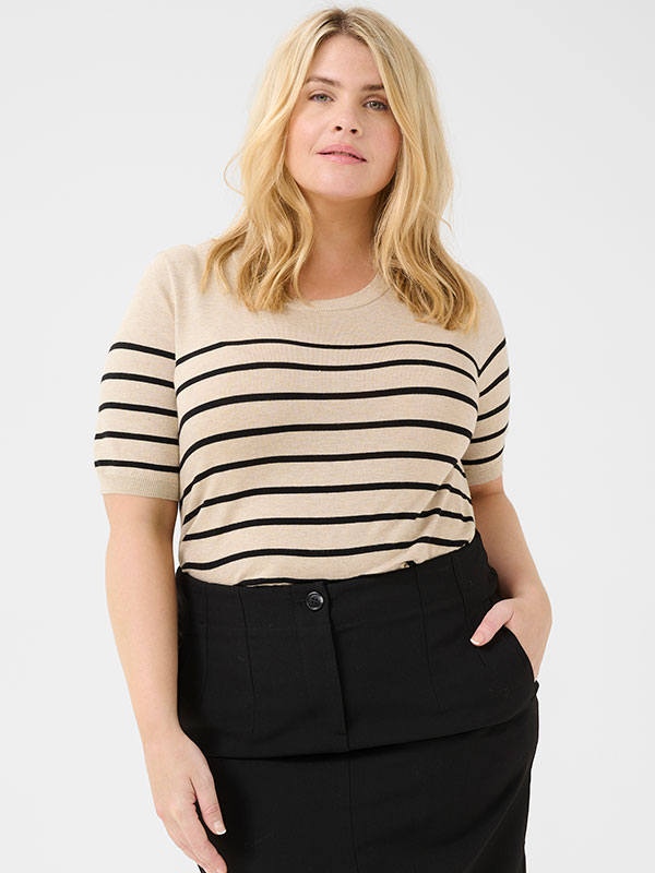 KCLIZZY - Plus Size Tröja fra Kaffe Curve