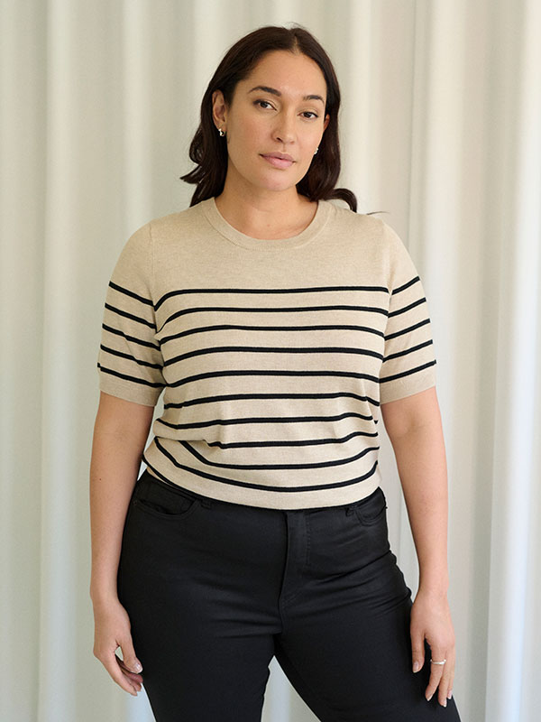 KCLIZZY - Plus Size Tröja fra Kaffe Curve