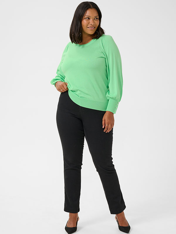 KCLIZZY - Plus Size Tröja fra Kaffe Curve