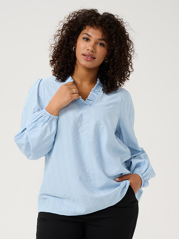 KCANNI - Plus Size Blus fra Kaffe Curve