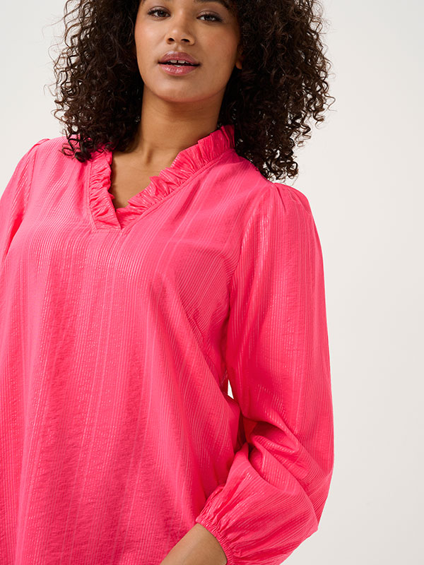 KCANNI - Plus Size Blus fra Kaffe Curve
