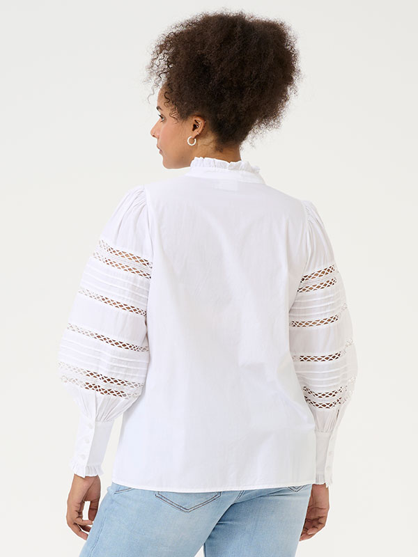 KCWILLA - Plus Size Skjorta fra Kaffe Curve