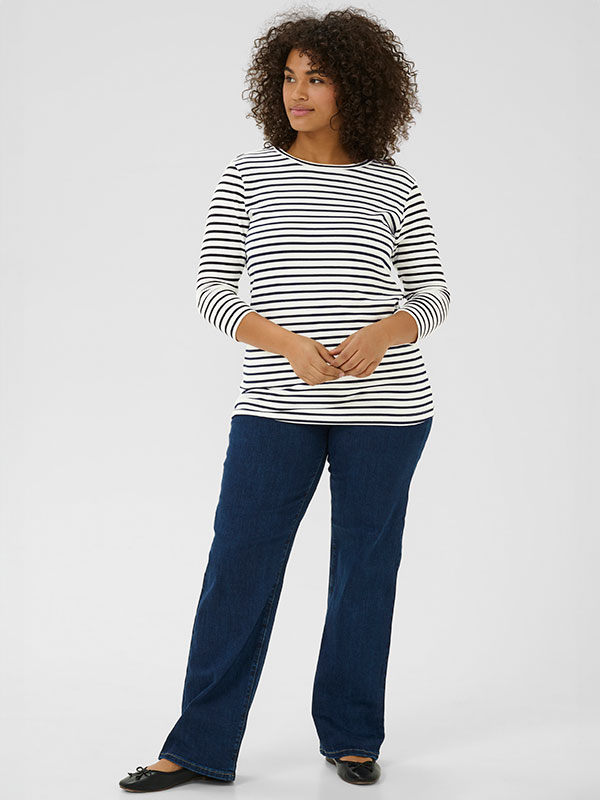 KCLIA - Plus Size Blus fra Kaffe Curve