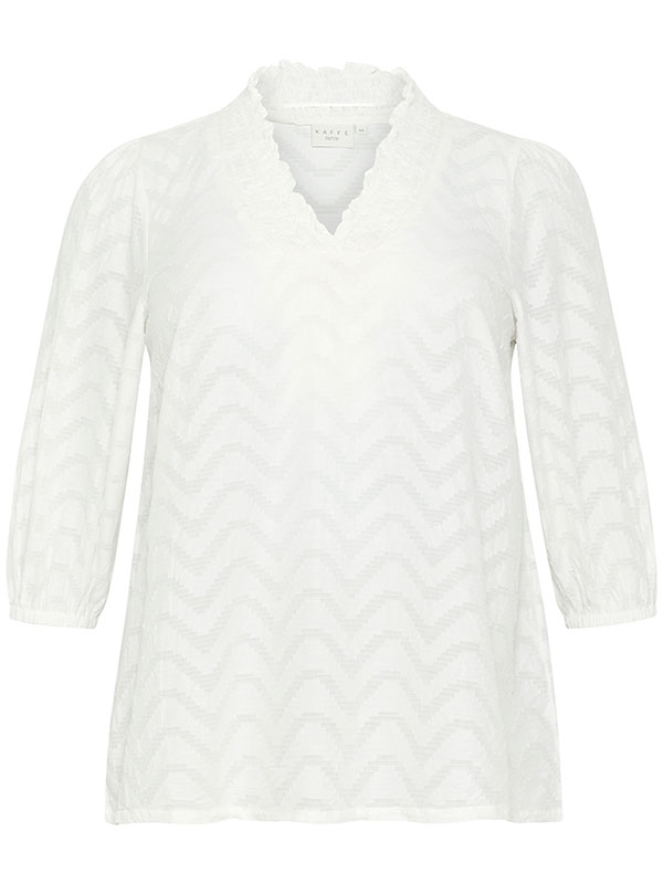 KCVITANA - Plus Size Blus fra Kaffe Curve