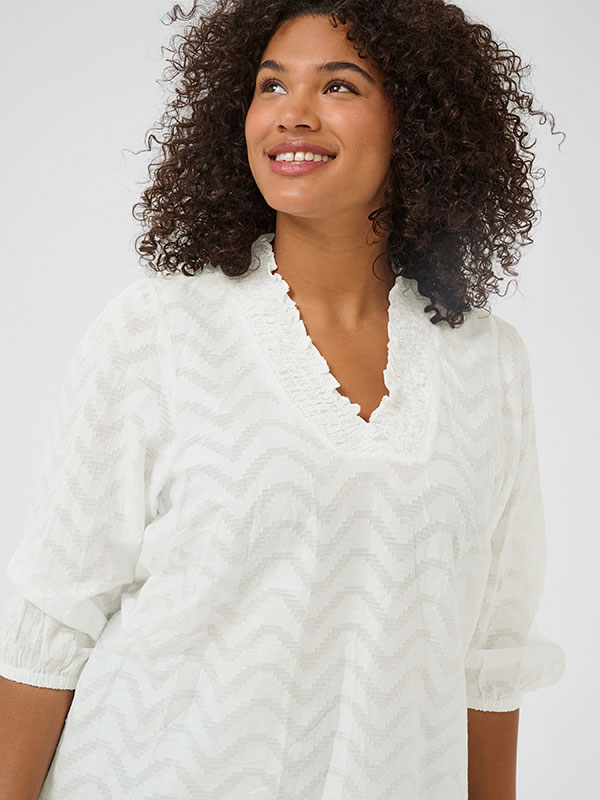 KCVITANA - Plus Size Blus fra Kaffe Curve