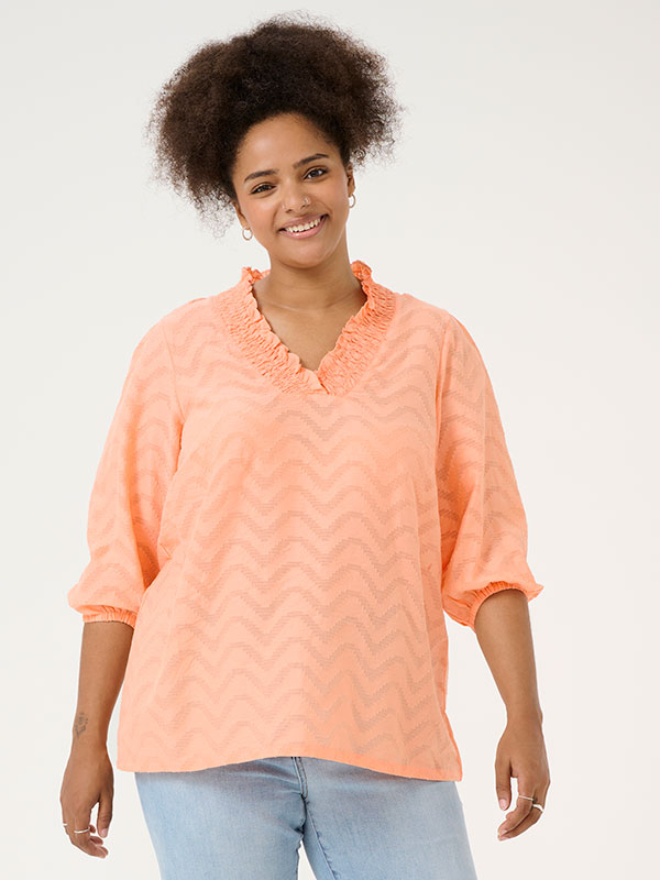 KCVITANA - Plus Size Blus fra Kaffe Curve