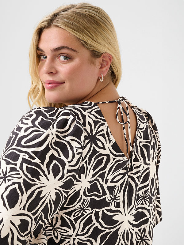 KCHALIAH - Plus Size Blus fra Kaffe Curve