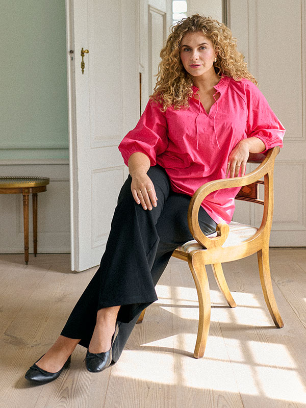 KCROXANA - Plus Size Byxor fra Kaffe Curve