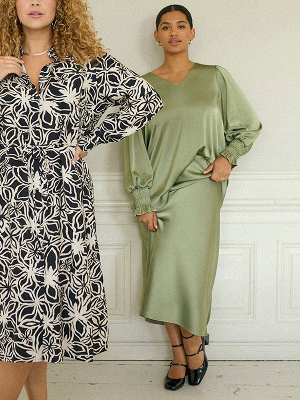 KCHILLA - Plus Size Blus fra Kaffe Curve
